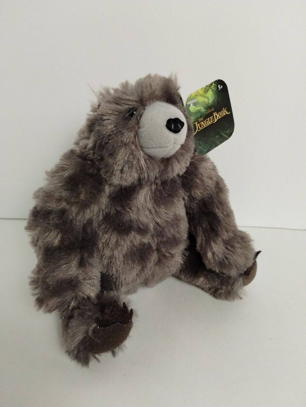 Baloo Bear 7" Plush Disney Jungle Book Movie Stuffed Toy Just Play - Realistic